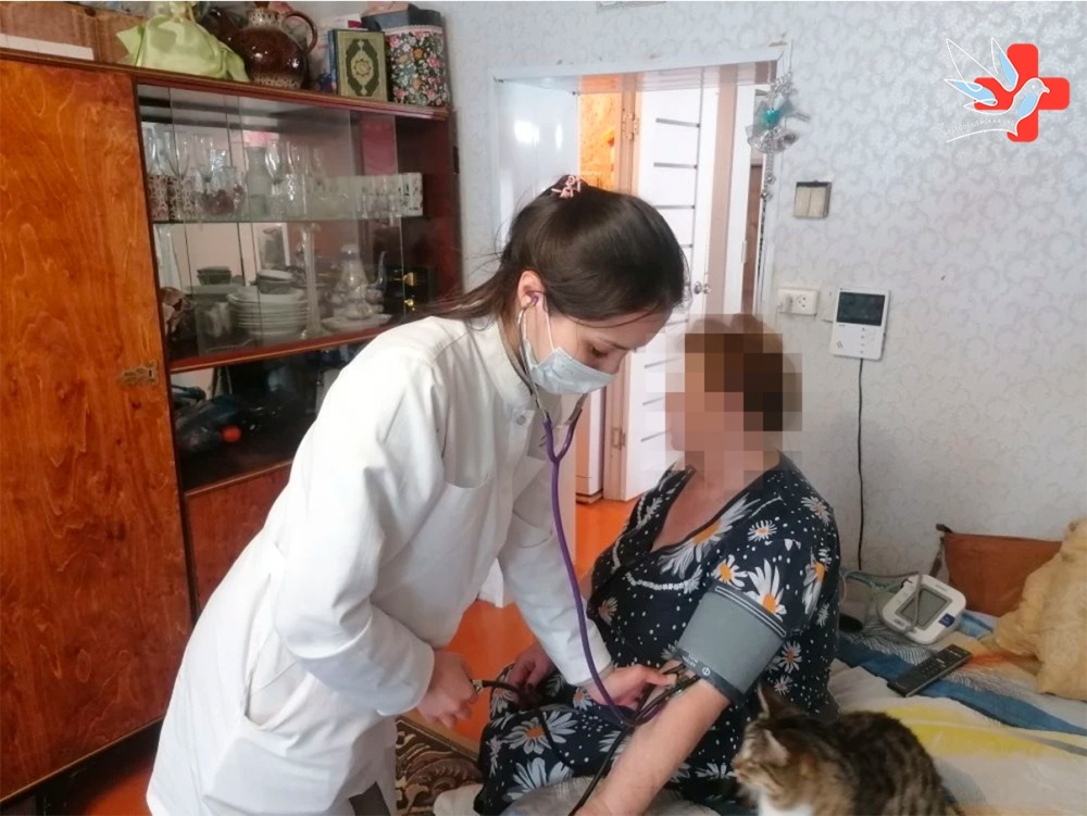 Сегодня врач-терапевт Хабирова Ляйсан Ирековна провела выездной прием в деревне Ошмянка