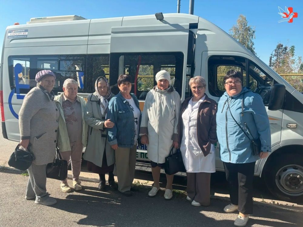 Сегодня наша больница принимала жителей деревни Турушла в возрасте старше 65 лет