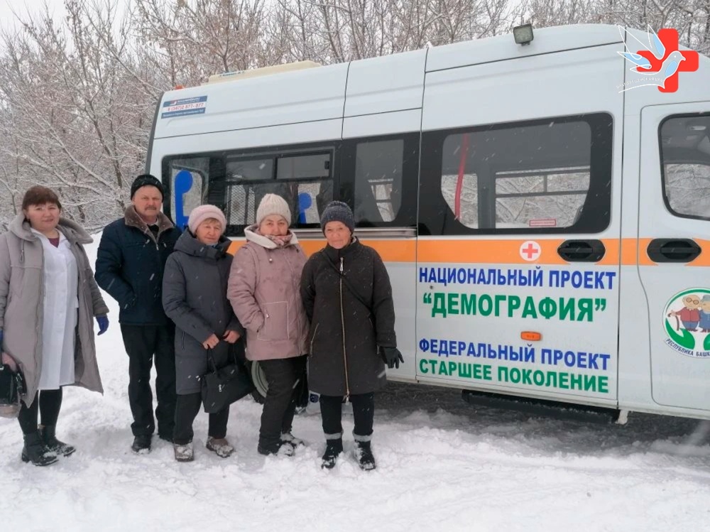 Сегодня наша больница принимала жителей деревни Ошмянка в возрасте старше 65 лет