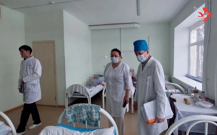 Плановый административный обход с участием руководства больницы и врачей отделения