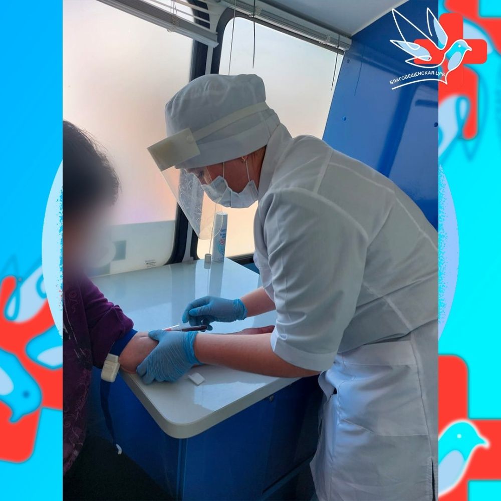 Передвижной фельдшерско-акушерский пункт продолжает работать в рамках акции "Волна здоровья"