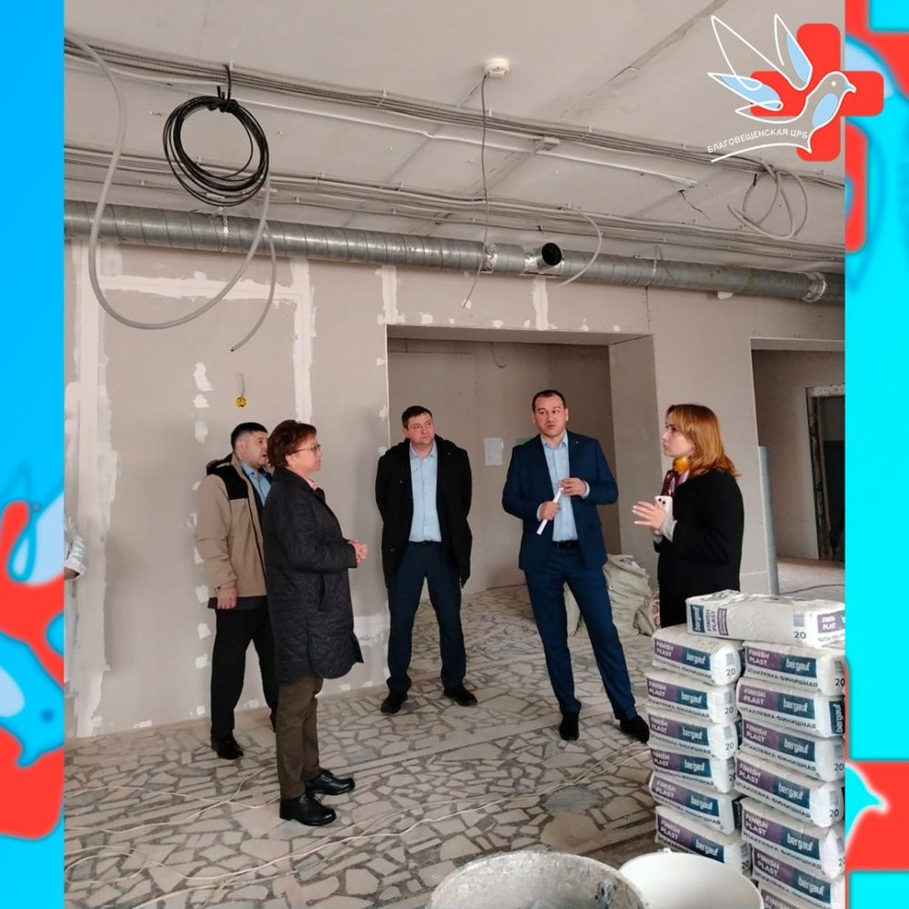 Инспекция капитального ремонта врачебной амбулатории с. Б. Поляна
