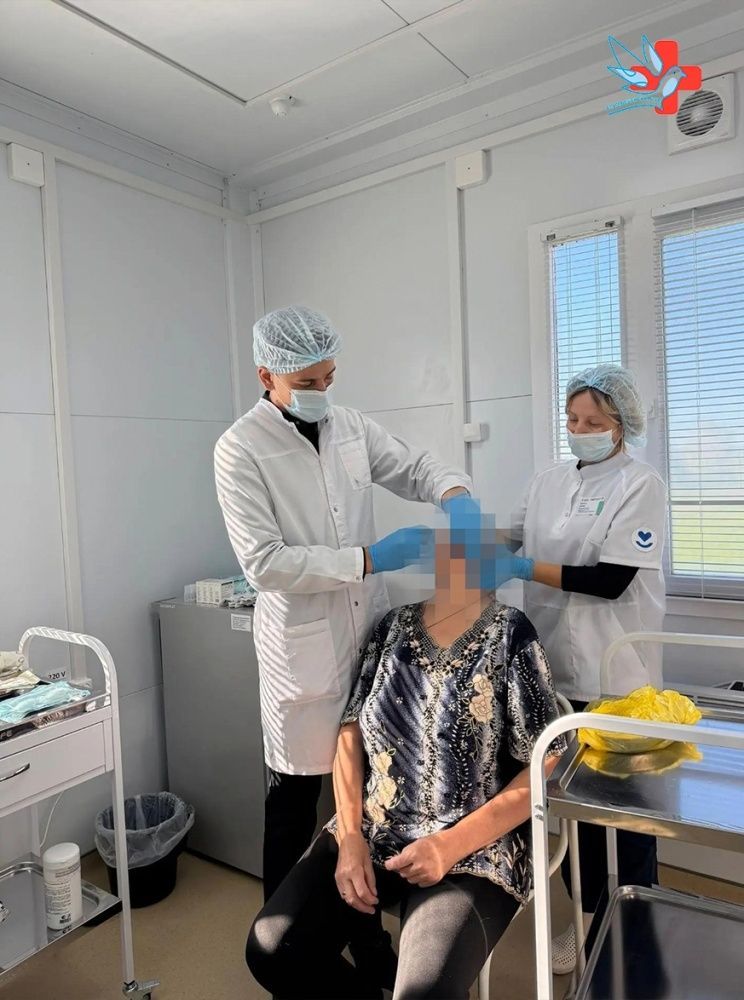 18 сентября состоялась рабочая поездка специалистов стоматологического отделения в село Старонадеждино